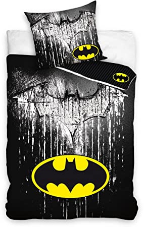 Batman Collections de Linge de lit pour Enfant, Multicolore, Unique