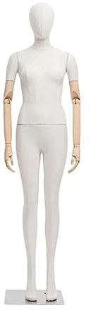 Ganzkörper-Schaufensterpuppe für männliche und weibliche Kleidung, moderner minimalistischer Stil, Schaufensterpuppe aus Glas und Stahl, Abnehmbarer Torso