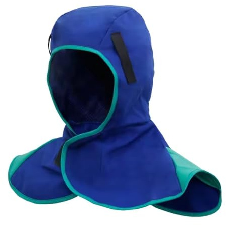 Gorro Soldador para Careta de Soldar, Capucha Ignífuga (1 Unidad) | Protección para cabeza, cuello y rostro. Lavable, reutilizable y resistente al calor, chispas y polvo. Uso prolongado.