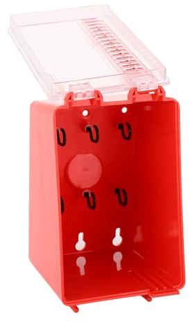 Culnflun Lockout Tagout Box, 120x98×180 Stazione Chiave a 8 Fori per Montaggio a Parete, Con Pannello Trasparente, Cassetta Di Sicurezza per Gruppi Di Lockout Tagout per Fabbriche