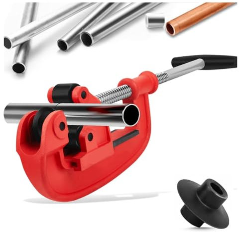 Uxsjakjsd Tagliatubi da 1-3 Pollici con Extra - Tagliatubi Professionale - Tagliatubi SharpRigid per Zincato,