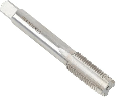 Métrica Machos De Roscar HSS Cortador De Rosca Fina Recto Estriado Para La Máquina De Enhebrar Orificios Pasantes (M16x1.5mm)