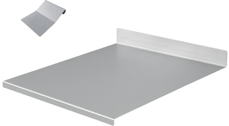 ZoiMania - Spianatoia con Tarocco in Acciaio Inox AISI 304 per Uso Alimentare - L70 x P40 x H7 cm - Spessore 10/10 - Made in Italy