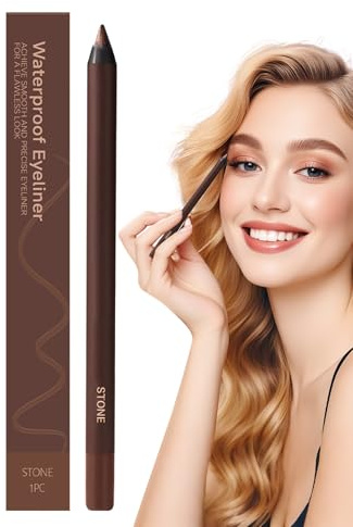 Yuemeuy : Crayons Yeux Pour Femmes | 2 en 1 Tenue Longue Aiguisable Stylo Eye Liner,Application Douce Maquillage de Beauté Tenue Longue Stylo pour les Sourcils pour les Femmes et les Filles au