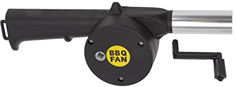 WAHEWUD BBQ Air Blower Fan, Compact BBQ Fan High Temperature counteractive Portable, Barbecue Tool Sets for Camping Picnicking Traveling Daily Home Use