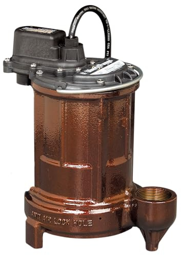 Liberty Pumps 250 Manual 1/3 HP Cast Iron Submersible Sump/Effluent Pump