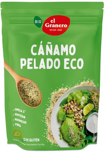 El Granero Integral - Vitaseeds Semillas de Cáñamo Pelado BIO - 200 g