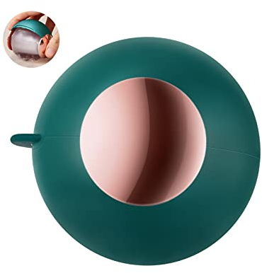 Waschbare Wiederverwendbare Gel-Fusselrolle für Tierhaare, Tecogue Tragbarer Hund Katze Tierhaarentferner für Kleidung, Wäschereien, klebriger Reiniger, Staub Fuzz Fell für Reisen Haushalt (Grün)