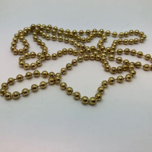 Blindspares Roman/Roller Blind Metal Chain Continuous Loop - 1 metre drop - Brass