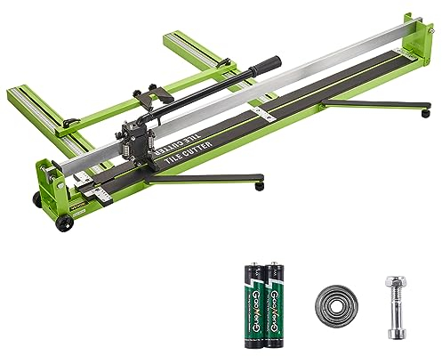 VEVOR Manueller Fliesenschneider 1200mm 47 Zoll Geeignet für Bodenfliesen aus Porzellan und Keramik 47 Zoll