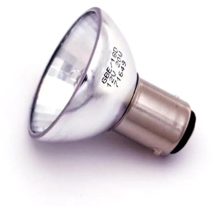 DN-71649 GBE 12V 20W BA15D AR37 6434 18 Grados Transparente 12V20W Bombilla lámpara reflectora de Aluminio (Color : 2 Pieces)