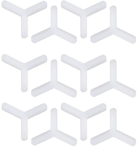 1000 Stück Y-förmige Fliesenabstands-Nivellierabstandshalter aus Kunststoff, Fliesenabstandswerkzeug, Fliesensuchgerät für die Sanierung von Böden, DIY-Projekte(3mm)