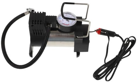ULTECHNOVO Luftkompressor Tragbar Für Reifenfüller Kompakter Auto-luftkompressor Kleiner Tragbarer Luftkompressor Für Autoreifen Elektrische Luftpumpe Mit Automatischem Druckstopp