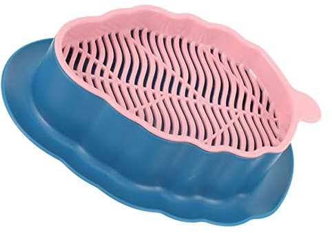 BELLIFFY Catnip Pflanzbox Für Katzen Hydroponischer Katzengras Topf Erdelose Anzuchtbox Für Zuhause Praktische Und Langlebige Katzenminze Box Blau