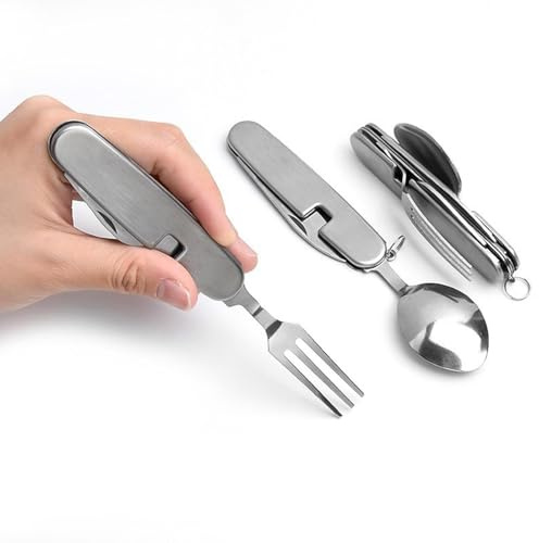 Campingbesteckset - Wanderbesteckset | -Besteck, Camping-Picknick-Utensilien-Set, Besteck für Reisepicknick