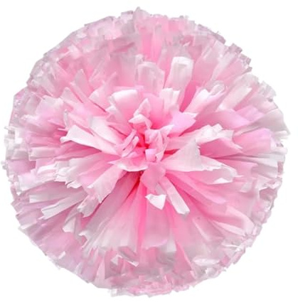 Pompon Per Cheerleader 4 pezzi Pompon da cheerleading, fiori ballo for feste, concerti, decorazioni, accessori for club(Color 3)