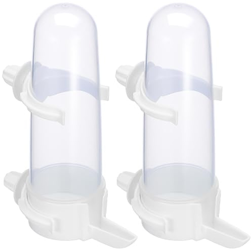 HEMOTON Automatic Bird Feeder and Water Dispenser for Cage Parrot Food Container and Water Cup Suitable for Cockatiel and to Birds
