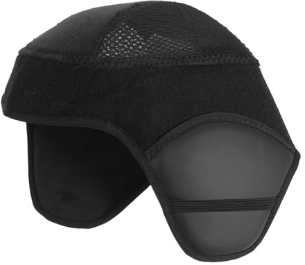 Hemobllo Forro Térmico para Casco de Ciclismo Aislamiento de Esponja y PU para Actividades al Aire Libre, Protección Auditiva y Ajuste sin Costuras