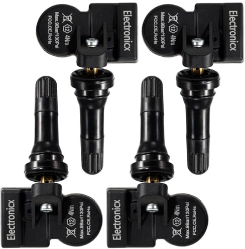 Electronicx 4X RDKS Sensor für Toyota 4 Runner 2006-2010 vorprogrammiert 433MHz TPMS Reifendrucksensor Ersatz Alufelgen Stahlfelgen 4er Set