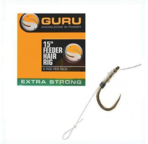 Guru Ready Rig 15 Feeder Hair Rig 0,19mm Gr. 16