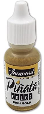 Jacquard Pinata Farbe auf Alkohol-Basis, Rich Gold, 1/2 oz