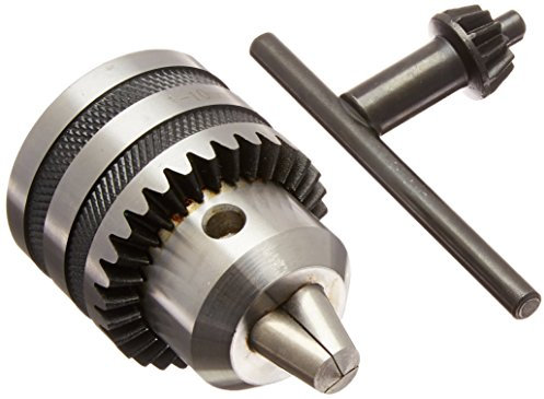HHIP Portabrocas JT2 de 1/32~3/8 pulgadas con llave (3700-0100)
