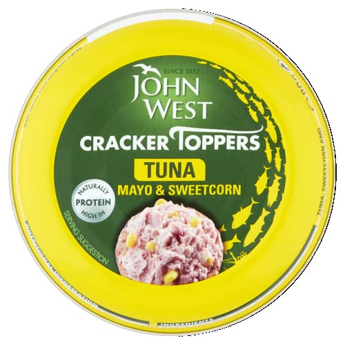 John West Knallbonbonbons Thunfisch, Mayo, Zuckermais, 80 g, 8 Stück