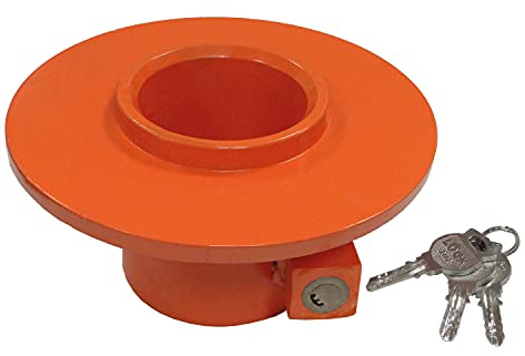 Ryme Automotive Kingpin Lock - Cerradura Antirrobo de Seguridad para 5ª Rueda, antirrobo, King Pin, Alta Seguridad para remolques, Trailer, Tractores, Candado para Quinta Rueda Universal