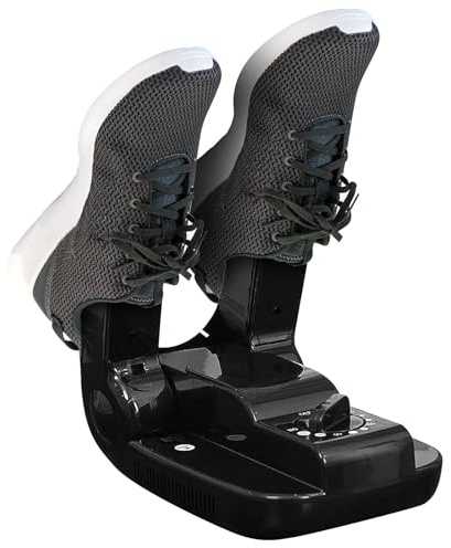 Jackfru Sèche-chaussures électrique - Sèche-chaussures - Chauffe-chaussures - 220 V - Fonction minuterie - Désodorisation et stérilisation