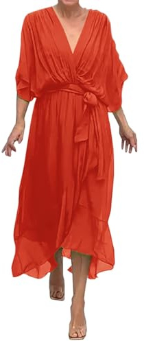 Cocila Prime Sales And Deals Today Clearance Vestito Estivo Donna Palloncino Vestito Mare Donna Cotone Vestito Cerimonia Ragazza Abito Maculato Donna Vestiti Curvy Donna Capodanno Open Box Deals