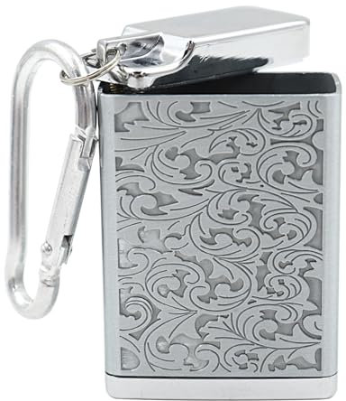 POFET Mini Portable Ashtray, Pocket Ashtray for Travel with Keyring, Convenient, ashtray outdoor Stylish and Eco-friendly