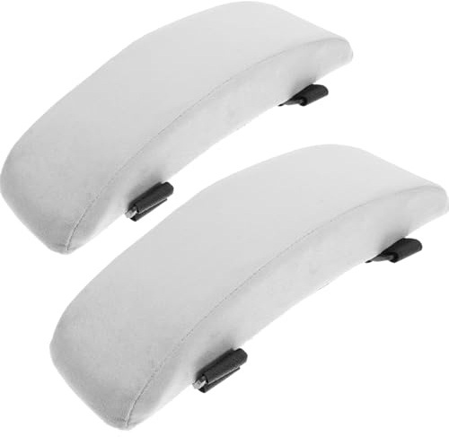 VILLCASE 2pcs Chair Armrest Pads, Office Chair Arm Rest Cover Elbow Pillow, Soft Memory Foam Gaming-Chair Armrest Cushion