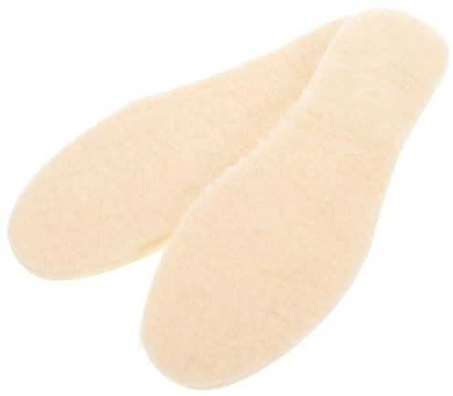 PACKOVE Warme Einlegesohlen Für Schuhe Flauschige Wintersohlen Bequeme Schuheinlagen Für Stiefel Warme Sohlen Für Männer Und Frauen Praktisch Für Kaltes Wetter