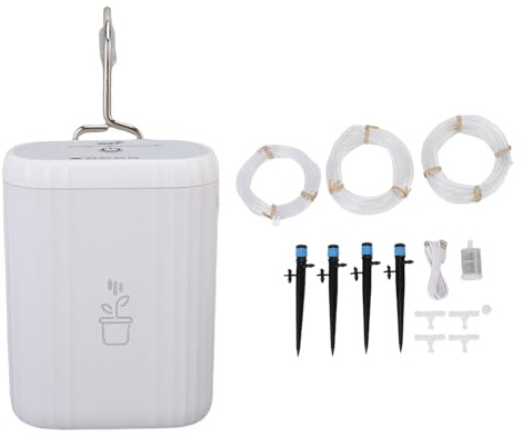 Aramox Arroseur Automatique pour Plantes avec Contrôle par Application WiFi, Système D'arrosage Automatique D'Intérieur, Kit D'irrigation Goutte à Goutte Automatique