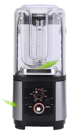 Mixeur Commercial 2200W 2L, Blender Polyvalent Pour Smoothie, Milkshake Et Glace Pilée, Auto-Nettoyant, Haute Vitesse, Robuste Pour Restaurant, Bar Et Maison