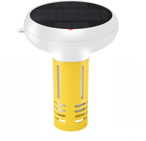 Probador digital de calidad del agua de piscina 7 en 1 con medición de pH, salinidad, ORP, conductividad y temperatura para el sistema inteligente Tuya. Ideal para piscinas de agua salada (B)