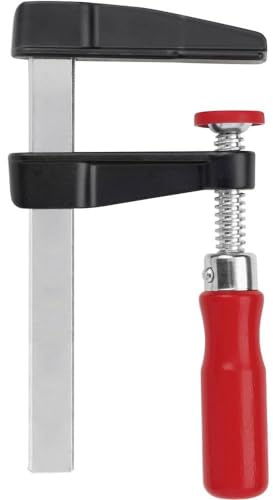 BESSEY Druckguss-Zwinge LM20/8 | 200 mm Spannweite | 80 mm Ausladung | Ideal für schnelle, schonende Spannarbeiten bei DIY-Projekten: leicht, robust und komfortabel in der Handhabung