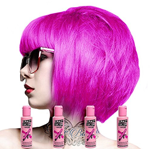 X4 Renbow Crazy Color Conditioning Hair Colour Cream 100ml - Pinkissimo