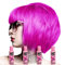 Crazy Color Renbow Lot de 4 tubes de crème colorante de soin pour les cheveux 100 ml (Pinkissimo)