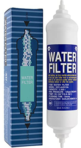 Water Filter 5231JA2012A | Vattenfilter för kylare - Kompatibel med LG, Hotpoint Modeller 5231JA2012B, BL9808, BL-9808