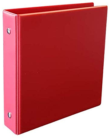 PS-Handelshaus Veloflex A6 Karteikartenordner Ringbuch Ordner Rot | 1x Veloflex 4167020 PVC Ringbuch A6 (150x160x30mm) in Rot mit Innentasche. Ideal für Karteikarten, Rezepte & Notizen.