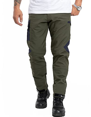 Rock Creek Softshellhose Herren Outdoorhose Wanderhose H-308 | Funktionale Trekkingpants für Männer, für Wandern, Wintersport und Arbeit