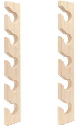 Ataoyus Lot de 2 étagères verticales pour chapeaux d'armoire, support pour chapeaux de baseball, support mural pour chapeaux, organiseur de casquettes de baseball en bois