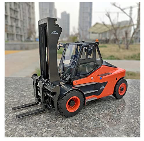 NALora Modèle De Voiture À Échelle 1/25 pour Linde Diesel Chariots Élévateurs Lourds Simulation Voiture Modèle Moulé sous Pression Véhicule en Alliage Réplique Fidèle De Voiture