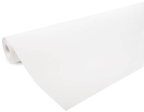 Wall doctor Renovliestapete Weiss 25mx1m | Tapeten Wohnzimmer, Wandverkleidung 2500 x 100