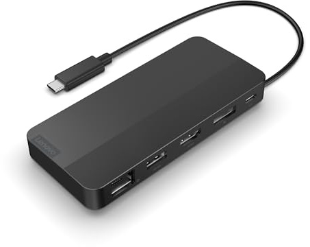 Lenovo 40B90100EU USB-Hub, Schwarz