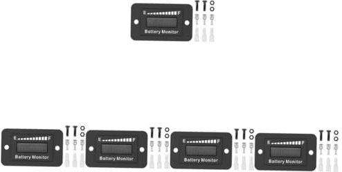 UKCOCO 5sets Leisure Battery Monitor Battery Display for Electric Car Forklifts