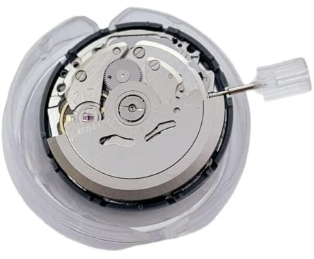 Somoke NH38 Movimiento Estándar NH3 Series Reloj mecánico automático Movt Parts Veinticuatro joyas Nh38A Japón, plata