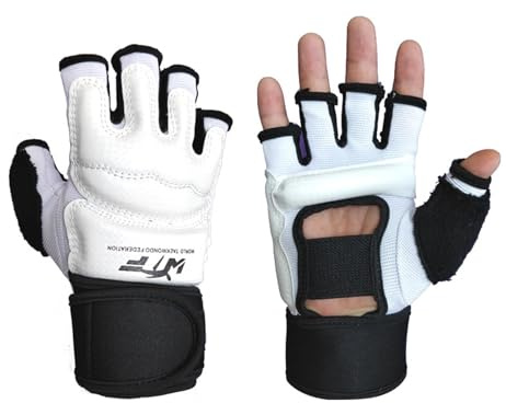 Guantes De Kickboxing Para Niños: Guantes Protectores Para Artes Marciales, Almohadillas Transpirables Para Manos De Karate | Saco De Boxeo Para Mujer Y Niño, Guantes De Karate Y Taekwondo Para Entren