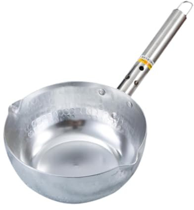 Sharplace Pot à Nouilles en Aluminium, à Soupe avec becs verseurs, Utilisation Pratique, poêle à Lait Polyvalente, de Cuisson pour cuisinière à, 20cm
